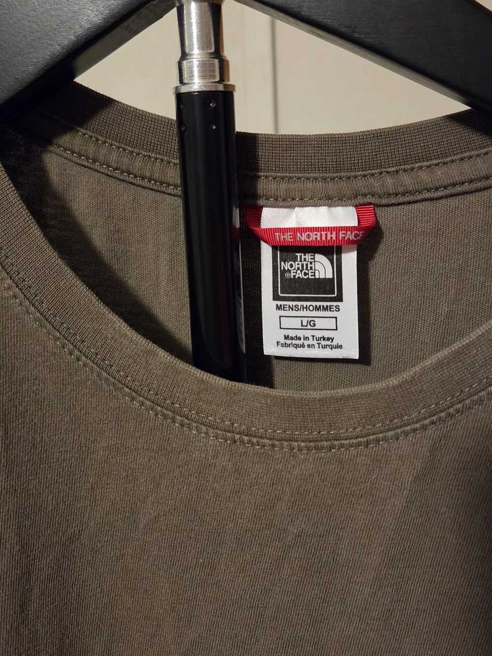 The North Face Men's Olive Graphic Logo Tee